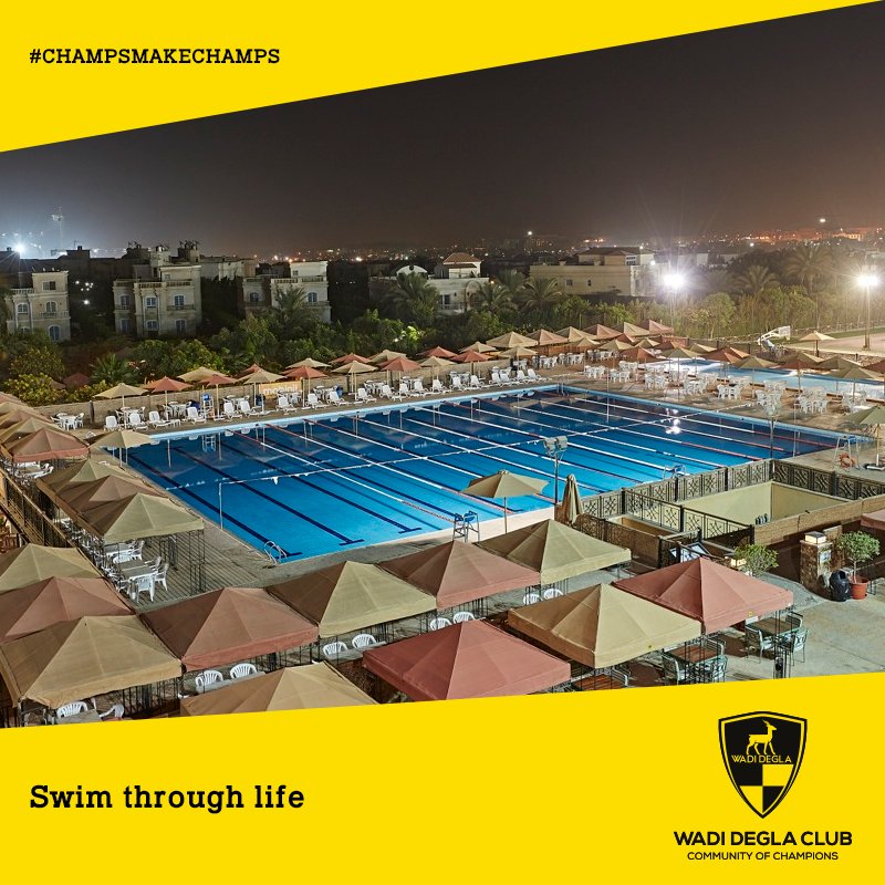 Wadi Degla Clubs Ke on Twitter "Our swimming pool offers a serene