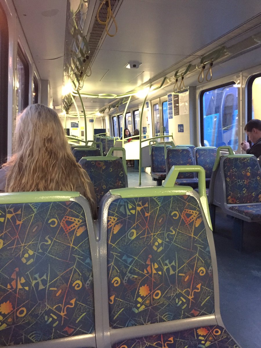 dreedy33's tweet image. Trains with Mood Lighting  @metrotrains #mightfallasleep