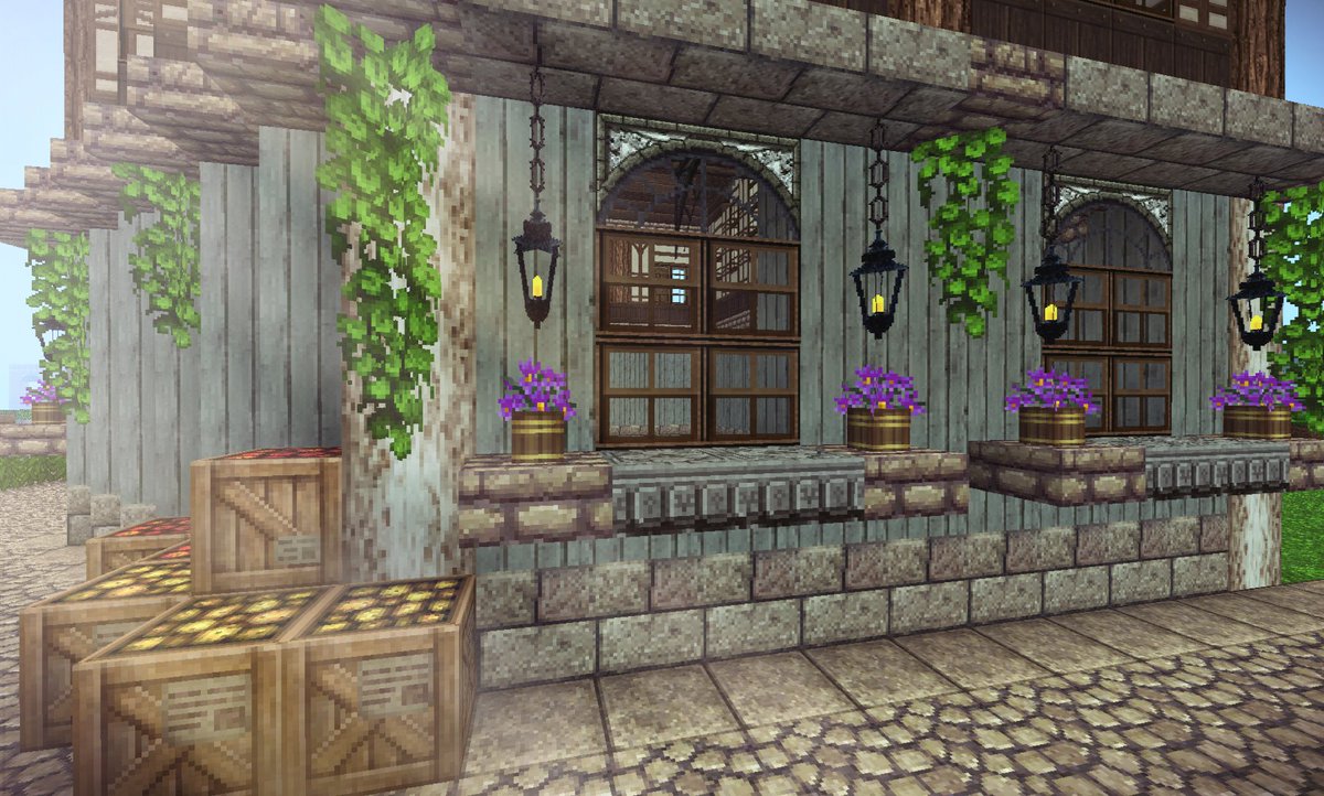みや V Twitter 街角の喫茶店 雰囲気s 内装c Minecraft マイクラpe