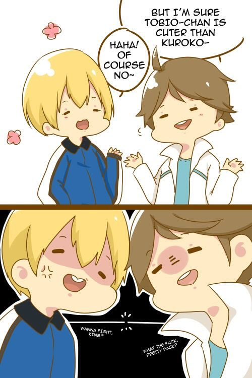 rianchella's tweet photo. can't get enough of Kise and Oikawa 😭😭😍😍😍😍 https://t.co/cGSo7WczXF