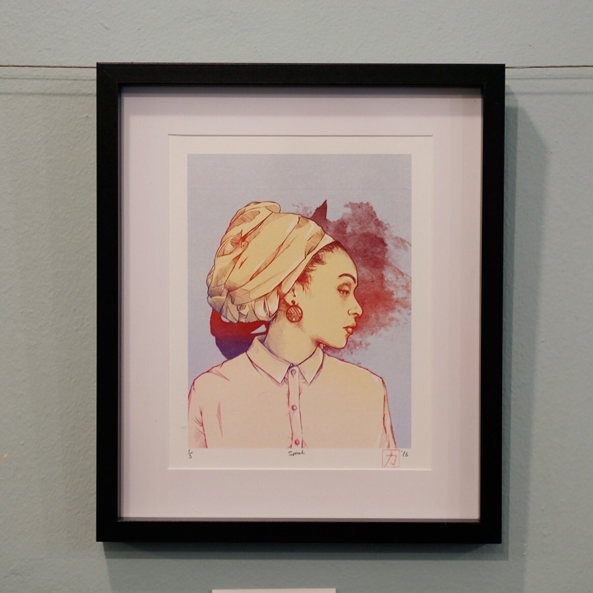 WolvesCafe's tweet image. We have a new artist up at Wolves. Come see the very talented Leigh Le Roux's work and go home with a piece or two!