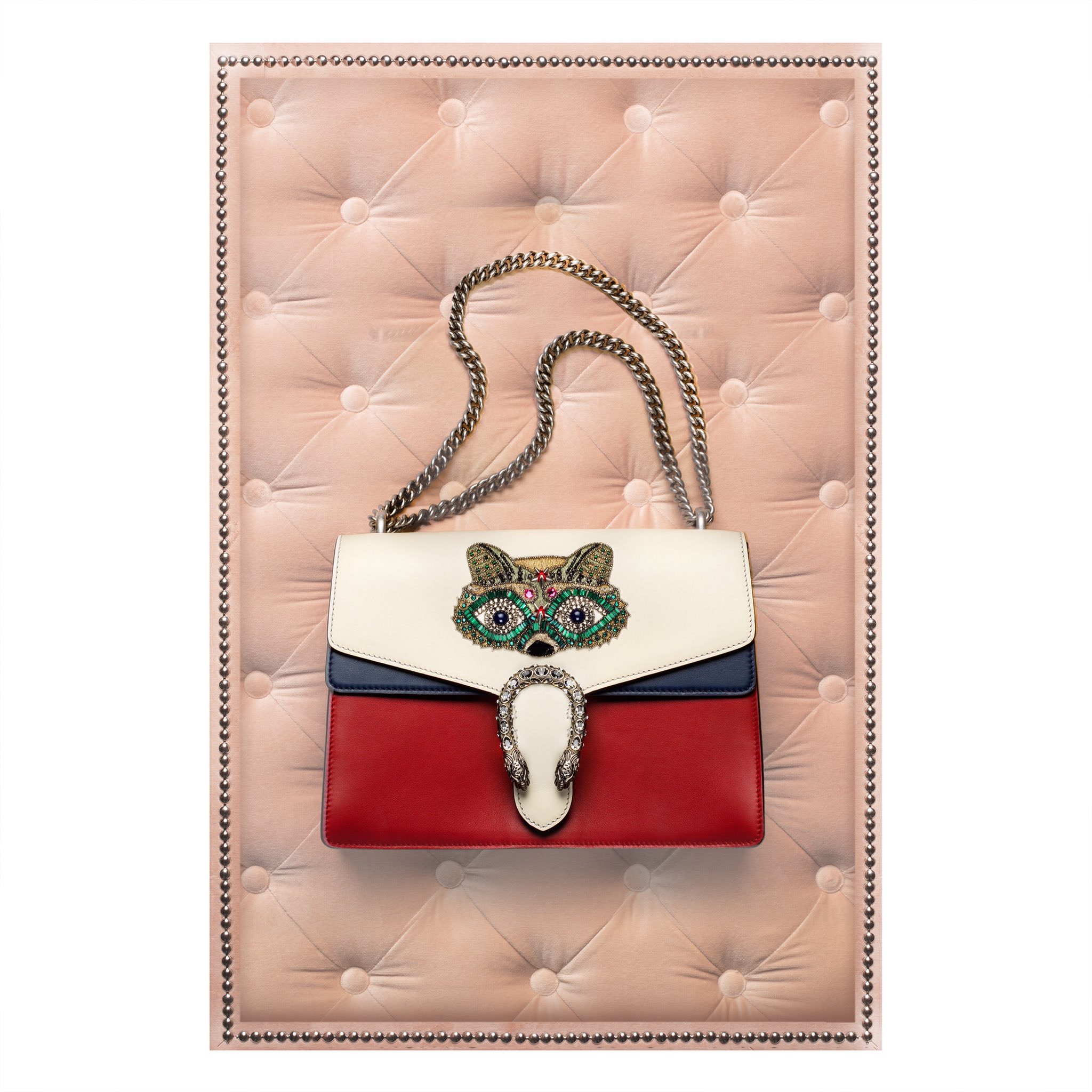 Gucci fox shop bag