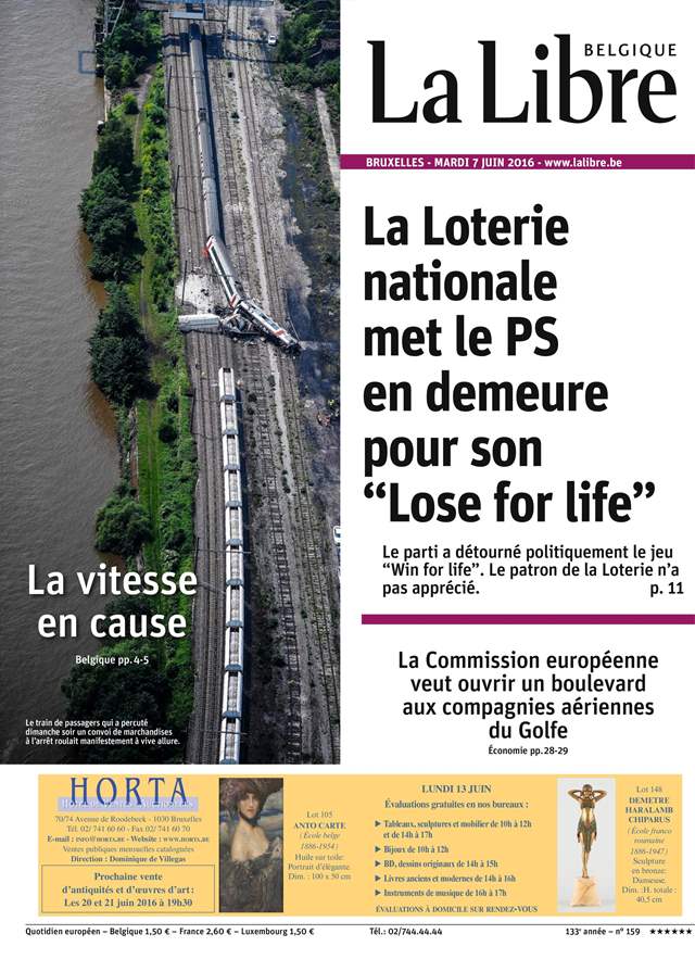 lalibrebe's tweet photo. Aujourd'hui dans La Libre: #LoseForLife, #SNCB, #USA2016, ... Notre journal numérique > https://t.co/otBDAxl0Yf https://t.co/Y7zfCv8E39