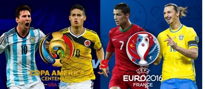 #Euro2016 Vs. #CopaAmerica: ¿con qué once de ensueño te quedas? trib.al/I8hDPon