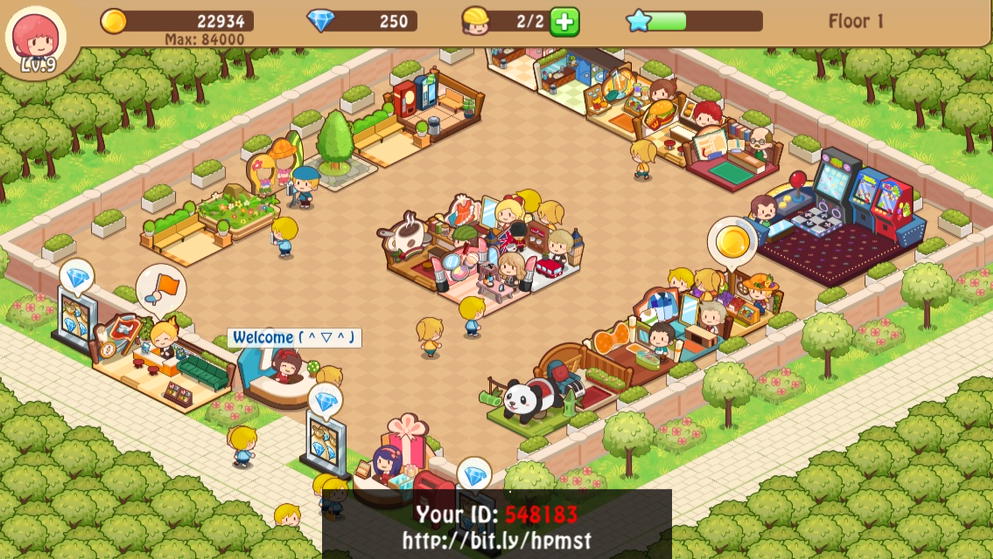 PoyPoy1124's tweet photo. So fun in #HappyMallStory. My ID:548183 @HappyHappyLabs https://t.co/Xw5BUEI6yi