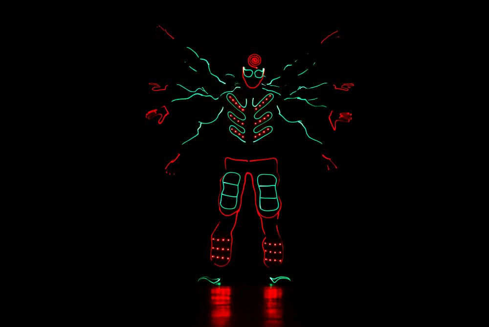 Artistency's tweet image. Take a look at our new, colorful light show! artistency.com/light-show-222…