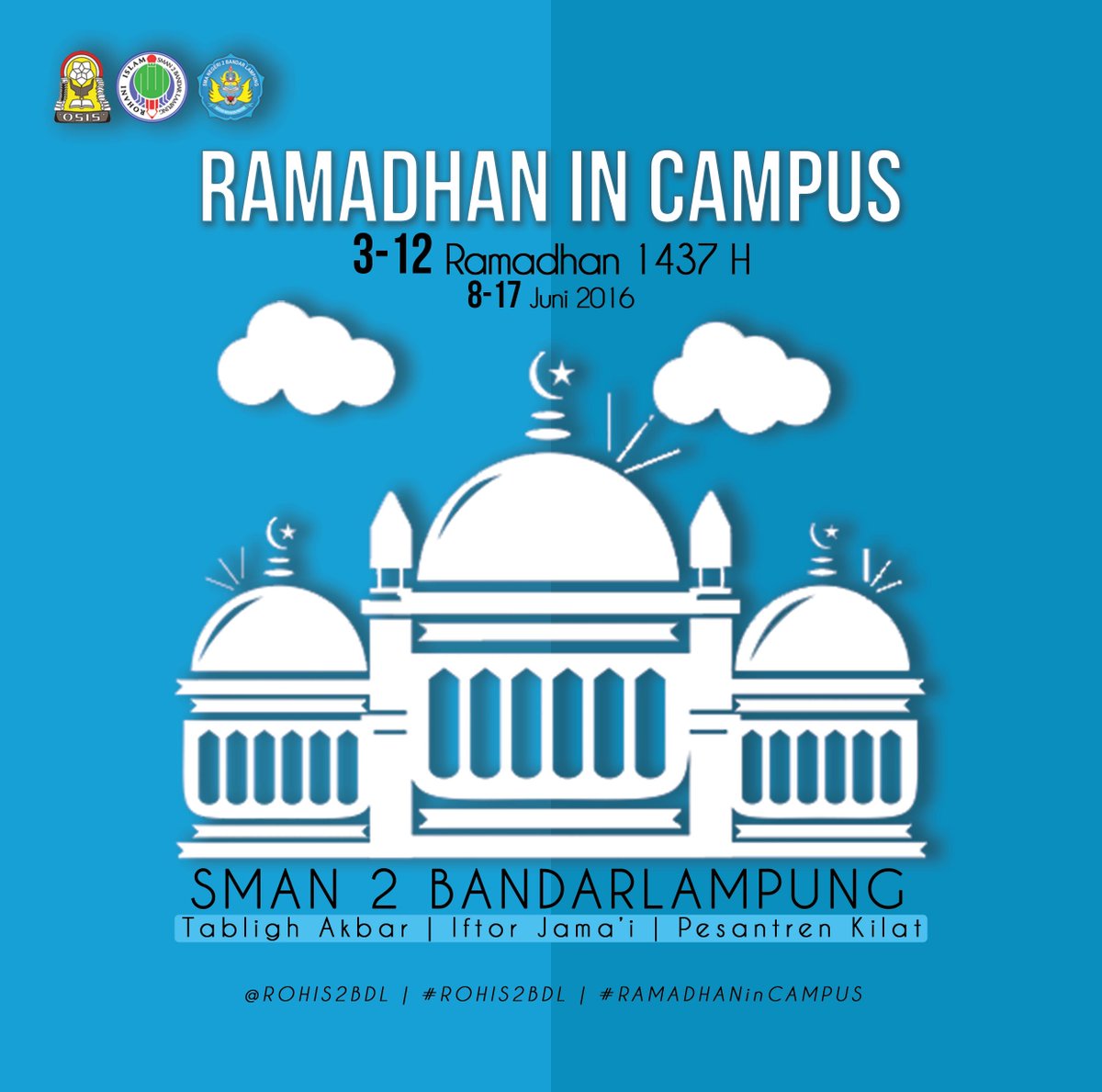 Besok ((!!!))

#RAMADHANinCAMPUS #Rohis2bdl <a href="/rohis2bdl/">Rohis SMAN 2 BDL</a>
