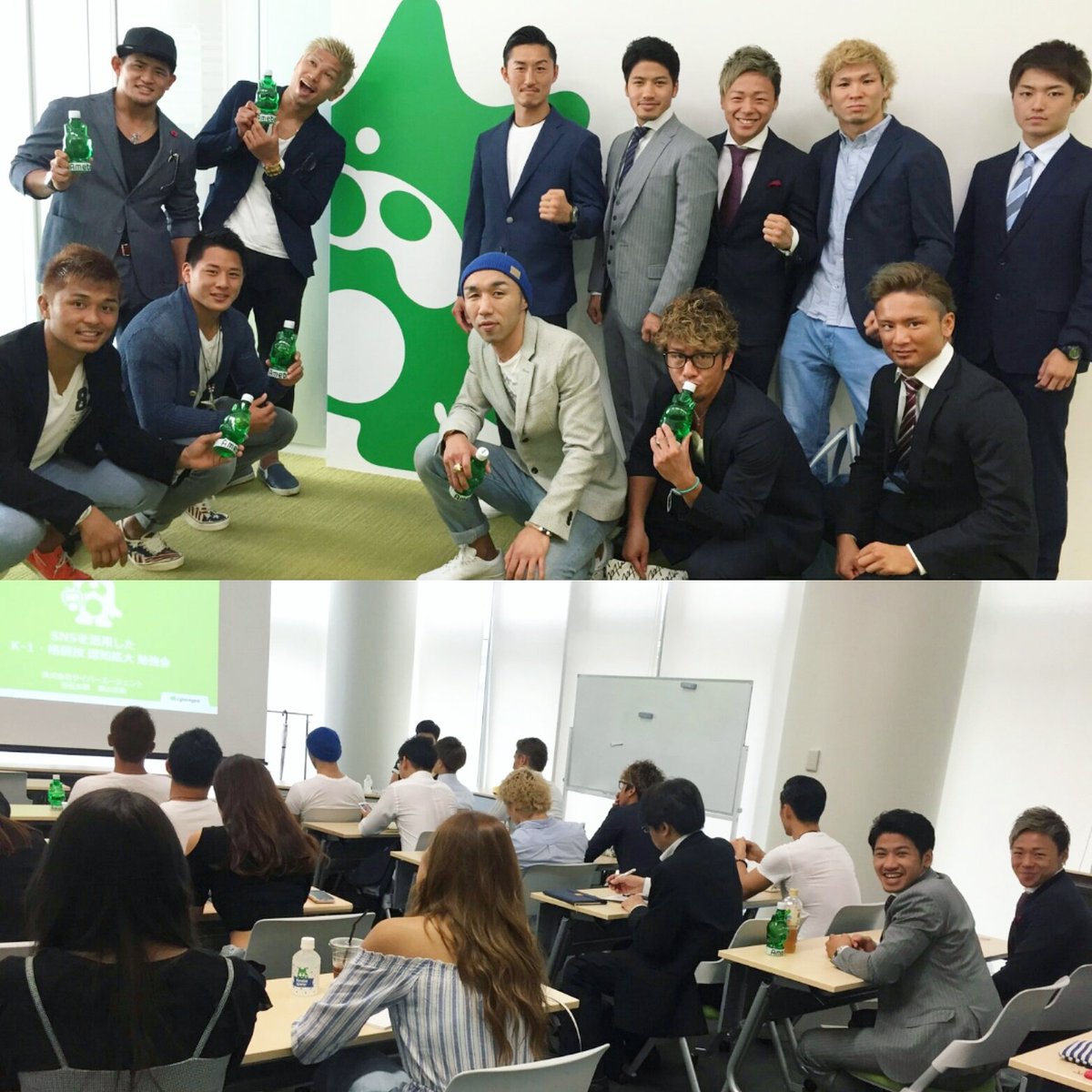 武尊 Takeru 昨日はサイバーエージェントさんのsns講習会へ 有効的な使い方などすごく勉強になりました 久しぶりの授業楽しかった Abematvで6月24日の試合が生中継です T Co Mwwi7lqjas Abematv