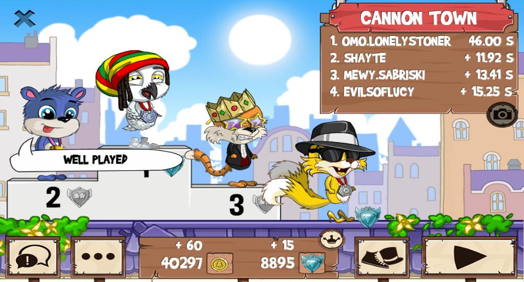 Korrection_1's tweet photo. I just beat a golden fox! #funrun2 #Shayte #sabriski #EVILSOFLUCY https://t.co/uFC6ez3XEc