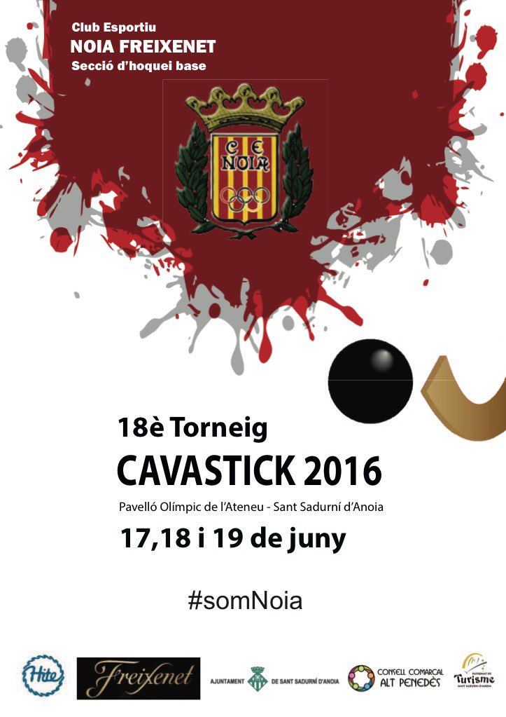 cenoia's tweet photo. Bon dia, avui a les 20:00h presentació de la 18ena edició del #cavastick a les caves @freixenet #somNoia https://t.co/qqjPmuVQA3