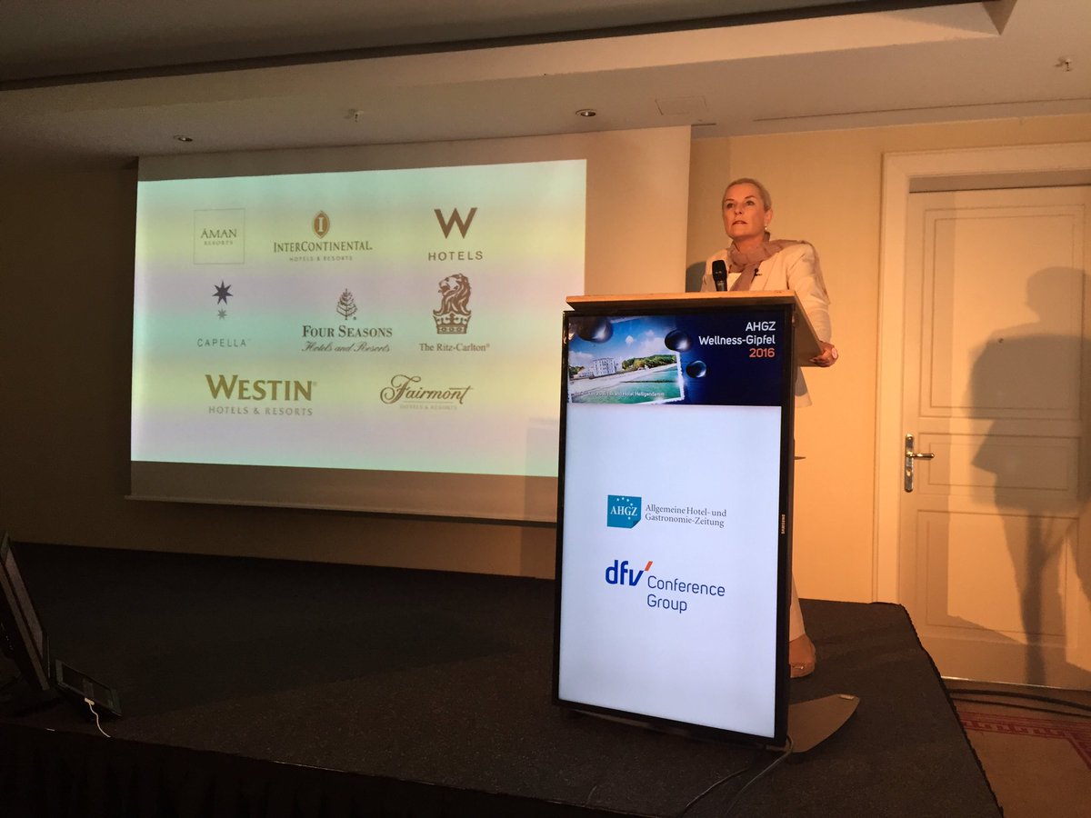 ahgzde's tweet photo. "Globaler Wellness-Markt 3xso groร wie Pharma-Markt" #wellness2016 #ahgz #heiligendamm https://t.co/Z1mbttYIuO