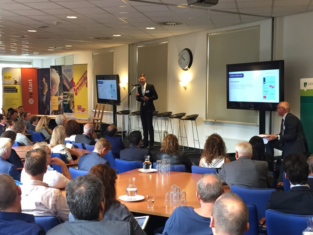 SeaStarters's tweet photo. Lancering Social Impact Bond rondom werken na detentie. https://t.co/Q4nh0gxfSD