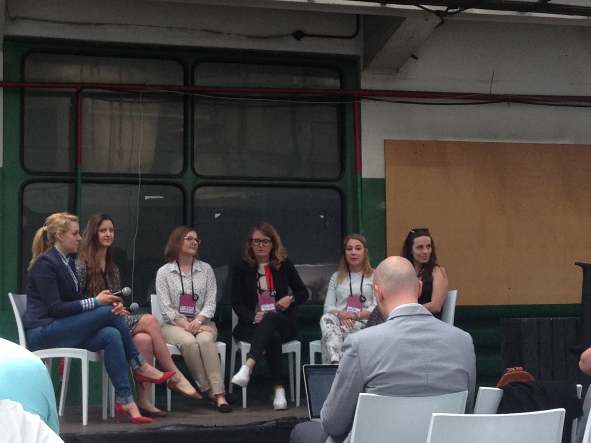 Female founders brake the glass ceiling :) #bitspiration #startup #Poland