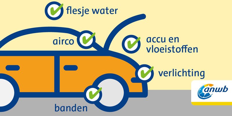 Wegenwacht's tweet image. Lekker op vakantie met de auto. Ga goed voorbereid op weg en voorkom pech deze zomer anwb.nl/auto/themas/va…