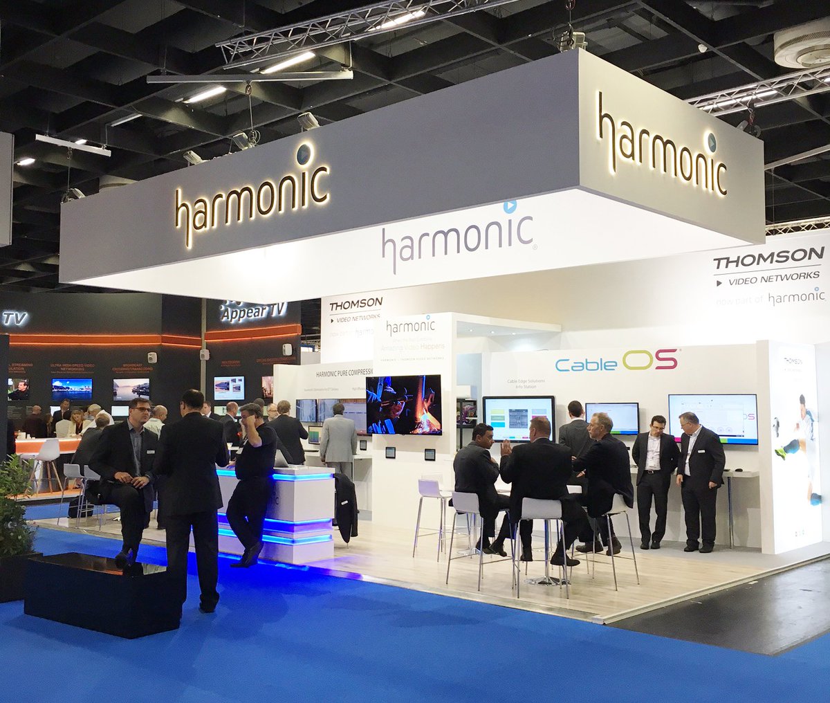 HarmonicInc's tweet photo. #ANGACOM2016 has just started! Come say hello to our team on booth 10.1/S10 @ANGA_COM https://t.co/P0lIHeP6C4 https://t.co/gyFNMhSYfH