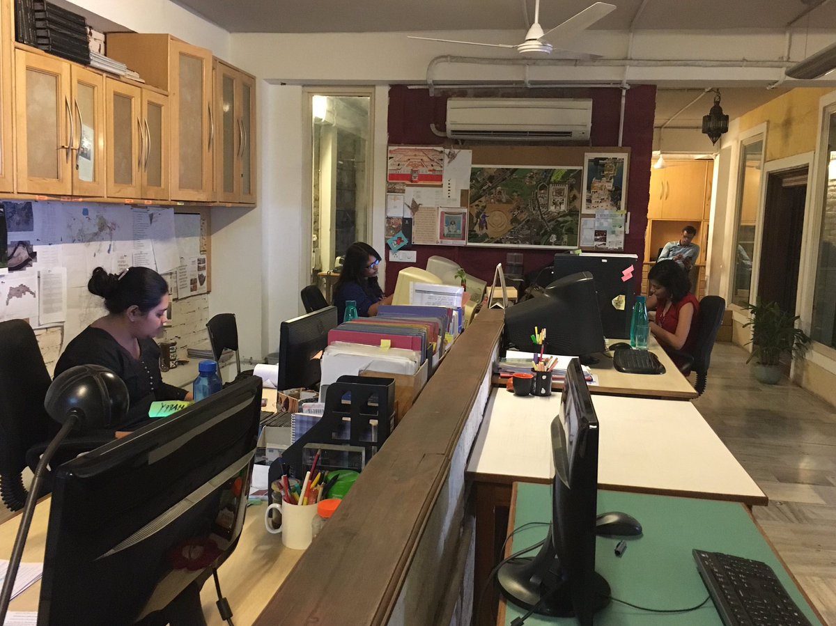 JennaDublin's tweet photo. post-meeting research for upcoming fieldwork in Amritsar, at Cultural Resources Conservation Initiative #usicomos https://t.co/YpBOJgf0tL