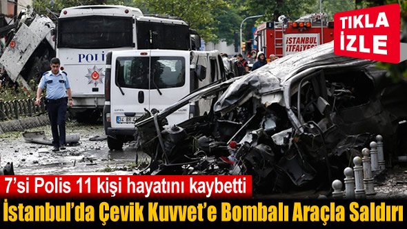 İstanbul'da Çevik Kuvvet'e Bombalı Araçla Saldırdı - TIKLA İZLE -
egesiyaset.com/index.php?p=20…