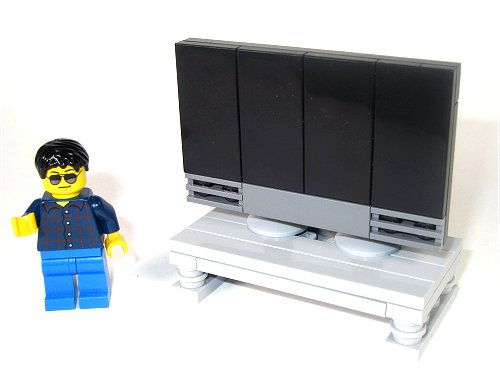不破雷蔵 ガベージニュース No Twitter ソファー 大型テレビ 投票所 レゴ作品の途中経過報告 T Co Bre9z4iivl で紹介した レゴの大型液晶テレビ 作り方を簡単に