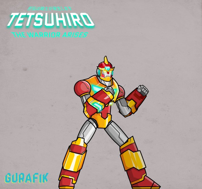 gurafik's tweet photo. Here is a first look of Tetsuhiro! Ready to brawl! #indiedev #gamedev #tetsuhiro https://t.co/zxjHmhQwzo