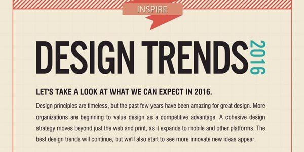 PatriceTruong's tweet image. 8 Web Design Trends That Are Bound to Be Huge in 2016 (#Infographic) declic.io/1TVyF0F