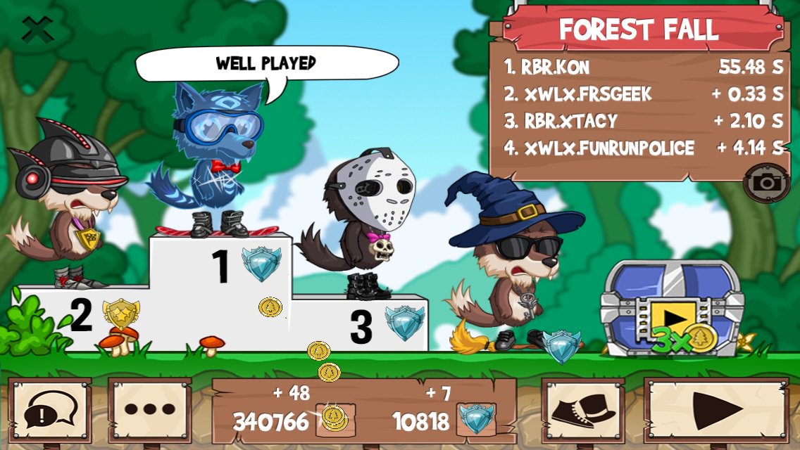 Kon_Azhar's tweet photo. Get on my level, son! #funrun2 #Frsgeek #Xtacy #FunRunPolice https://t.co/DG689yquAp