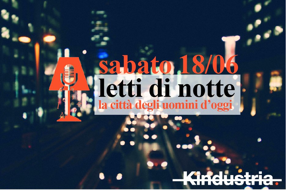 // Per <a href="/Lettidinotte/">lettidinotte</a>  da #Kindustria sabato 18 giugno // <a href="/EdPostcart/">Postcart Edizioni</a> con ASMARA DREAM di Marco Barbon /#LDN16