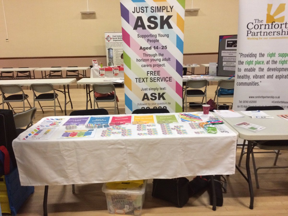 AmyTeam66's tweet photo. @ASKHelpline all set up for the @dccarers event! https://t.co/pv2MAoNLrK