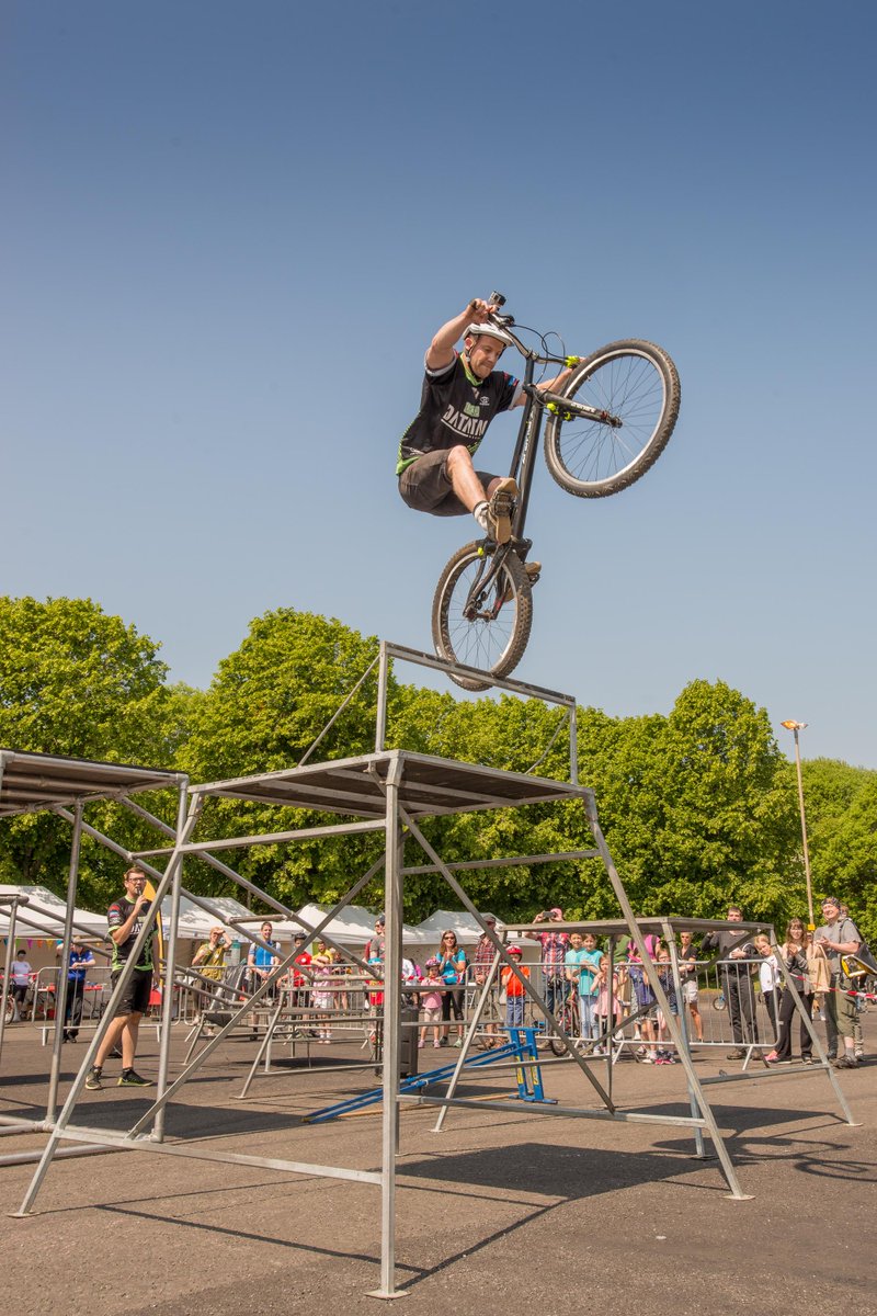 Over 1,100 people celebrated cycling in the sunshine in Bearsden and Milngavie <a href="/BigBikeFest/">The Big Bike Fest</a> goo.gl/fB9kF6
