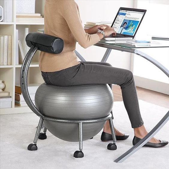 LinkCoworking's tweet image. Ahhh.... So thats what we need to do with our exercise ball! #office #design #funandfunctional