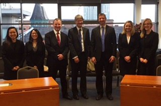ExchangeC's tweet photo. Well done to #students who participated in the @BPPLawSchool #Mooting Comp in our #Manchester Chambers last night! https://t.co/xC7iW8tkMS