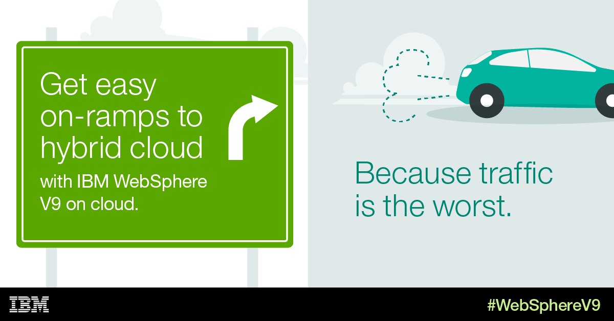 Jefflittlestone's tweet image. #WebSphereV9 on cloud unlocks the hidden value of existing apps to create new services and opportunities