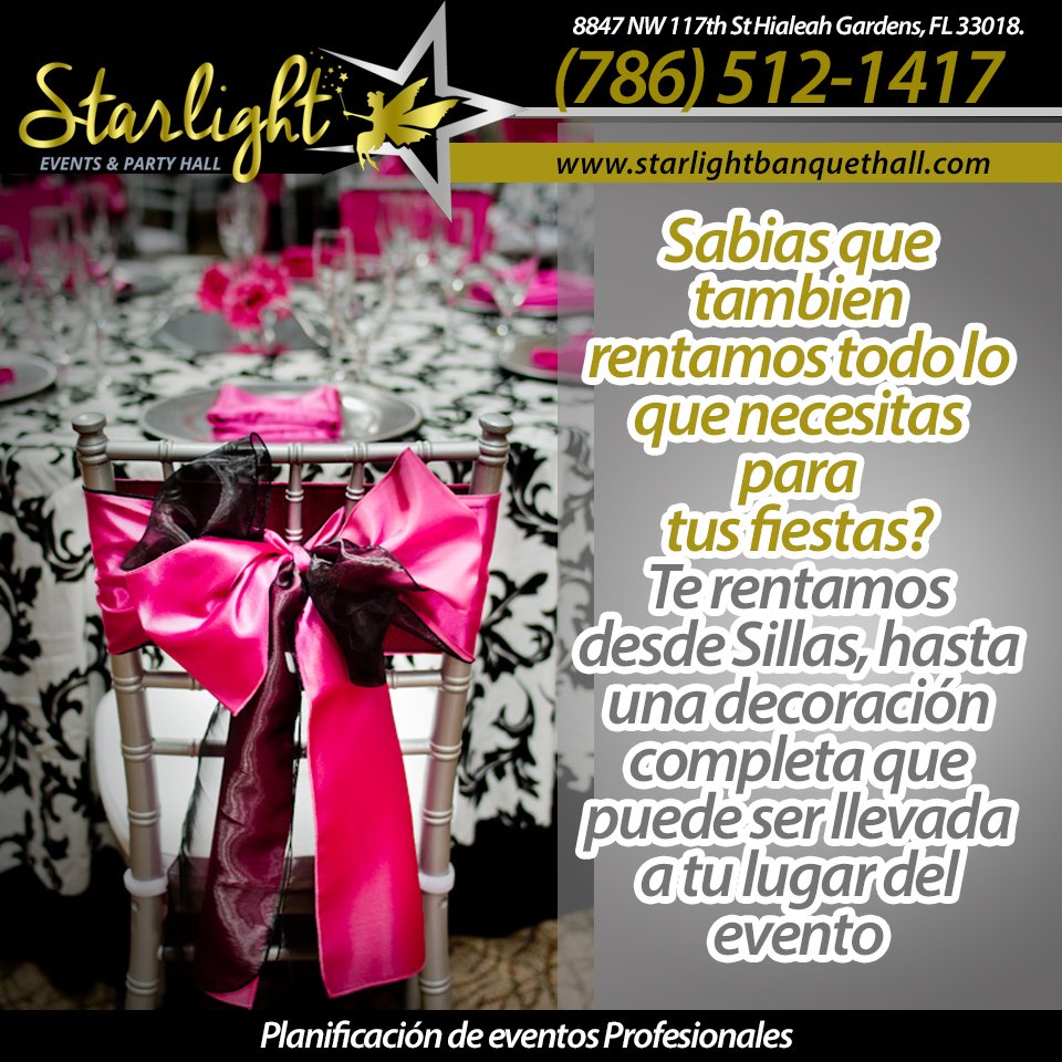 starlightmiami's tweet photo. #parties #corporatevents #companyparty #salonrentals #bodas #quinceañeros #birthdays #junio2016 #felizmartes https://t.co/mfoRbsd8Uf