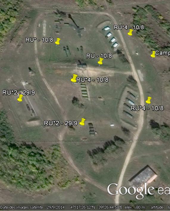 Russia attacks Ukraine on Google Earth. Near Charltyr Interactive