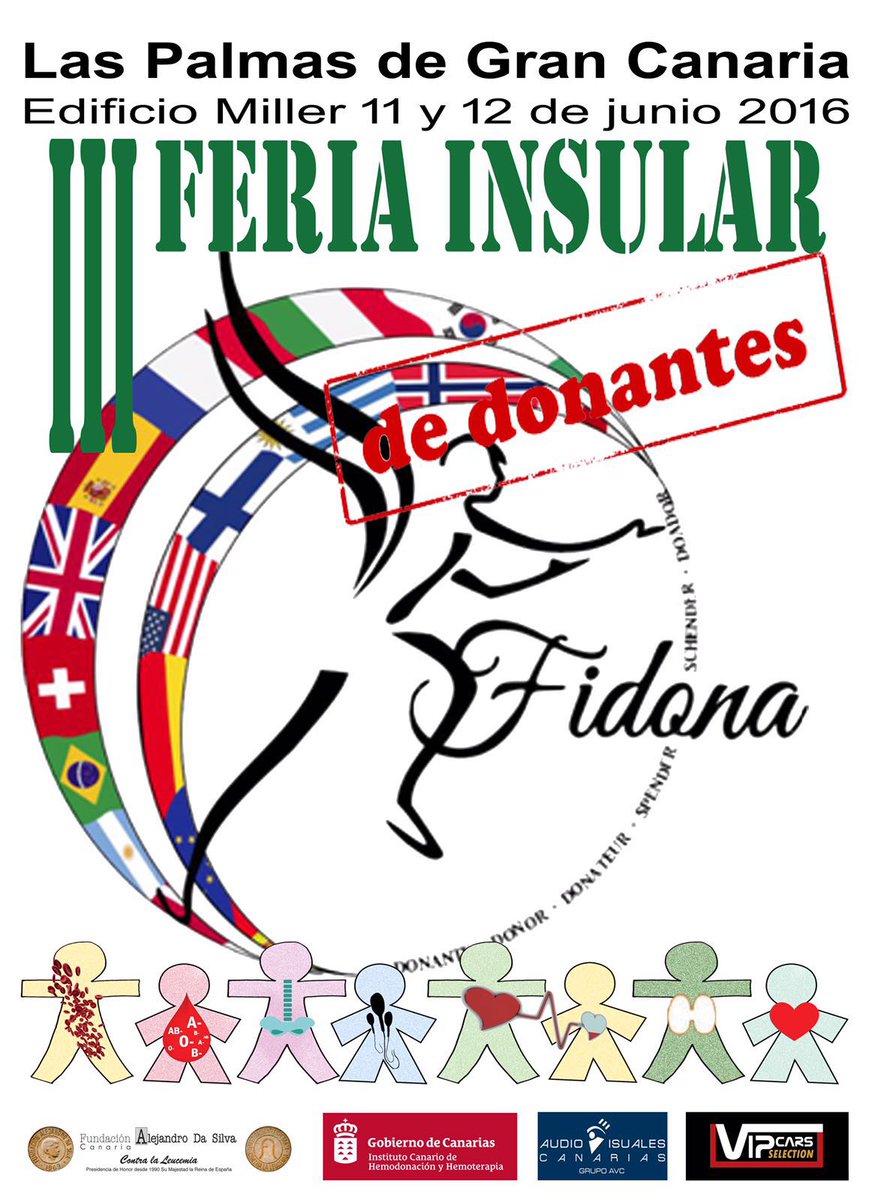 Estaremos en #FIDONA Feria Insula de Donantes. Donar óvulos es donar vida ¡Te esperamos! ow.ly/lfCa3010CrH