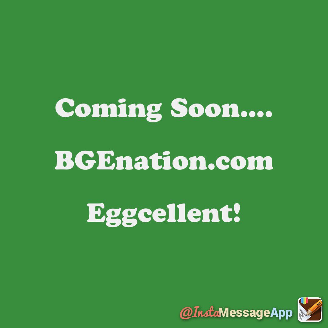 Changes are coming! #BGEnation #BBQ