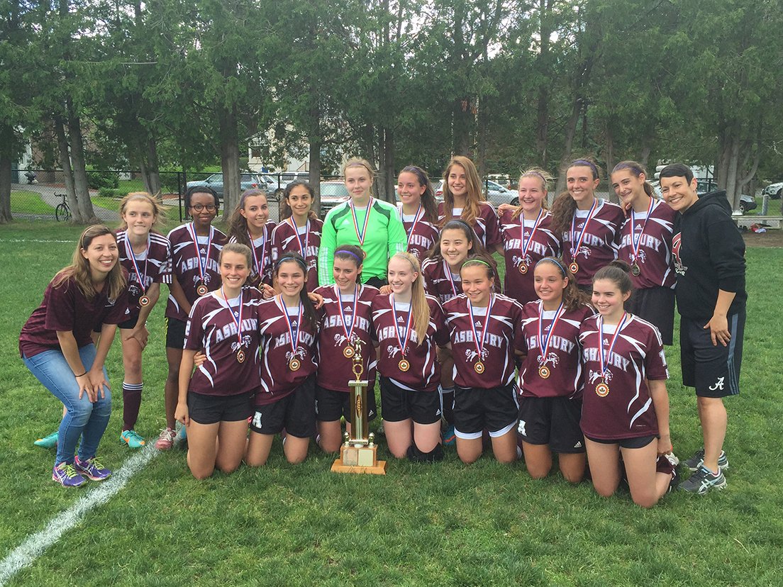 ashburycollege's tweet photo. Congratulations to our Varsity Girls Soccer team! City champs for the first time since 1999! #proud #greatkids https://t.co/4eIPfbNwWq