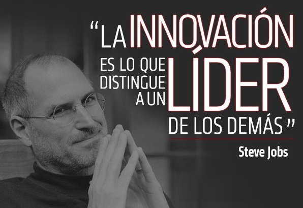 Humannova's tweet image. La innovación es lo que distingue a un líder de los demás.
Steve Jobs @Humannova