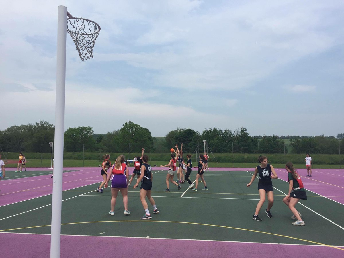 TeamCuths's tweet photo. Here are some lovely shots of the Netball team competing today too #CollegeFestivalofSport  #CFoS https://t.co/8IjHNzqBrv