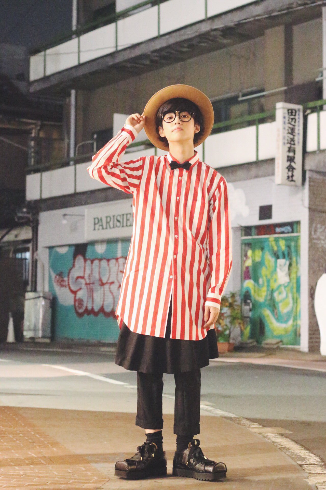 טוויטר ゆうたろう チェリ家 בטוויטר 踊る さんま御殿 での服 Hat Vivienne Westwood Shirt Pants Comme Des Garcons Homme Pulus 見てくれた方々ありがとうございました楽しかった T Co Ocb4hmcecw