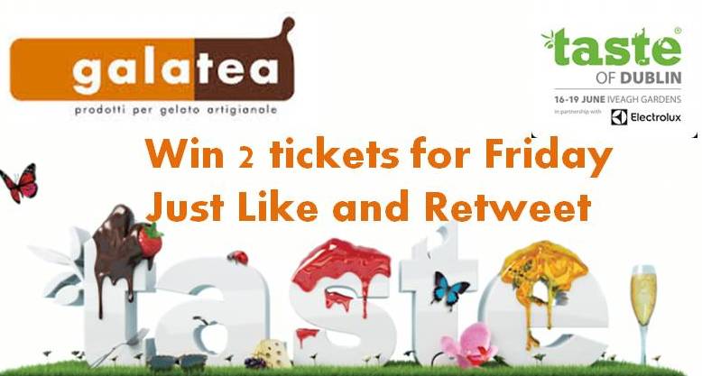 GalateaIre's tweet photo. Want to go to #TasteofDublin?  To celebrate our new #Gelato  launch we have 2 free tickets.   Just 💚 and RT!! https://t.co/XPAKTZaQm3