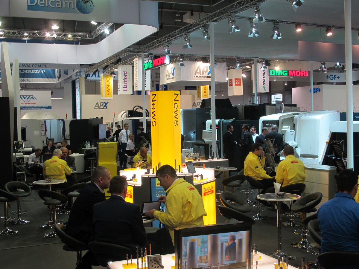 targipoznanskie's tweet photo. Rozpoczęły się #targi #ITMPolska.
#Focast #Subcontracting #Metalforum #Hape #MachTool #Surfex #Transporta #Welding https://t.co/tsylx26Z7Q