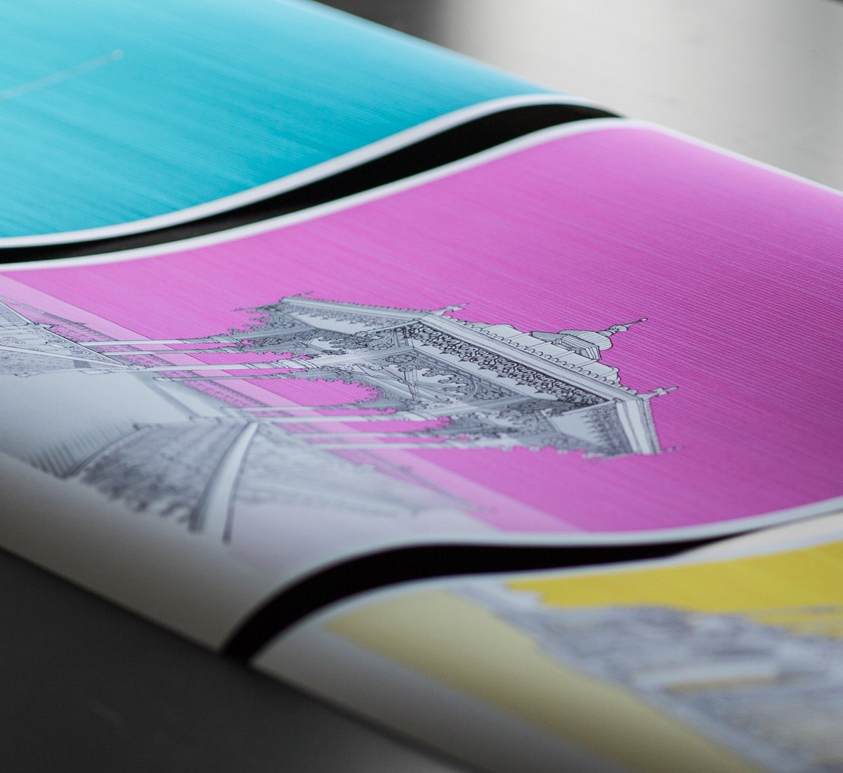 ImageCentre's tweet photo. Our prints for @pitchtwentysix  🖼 #artwork #colour #architecture #illustration https://t.co/b1KVkJNEyB