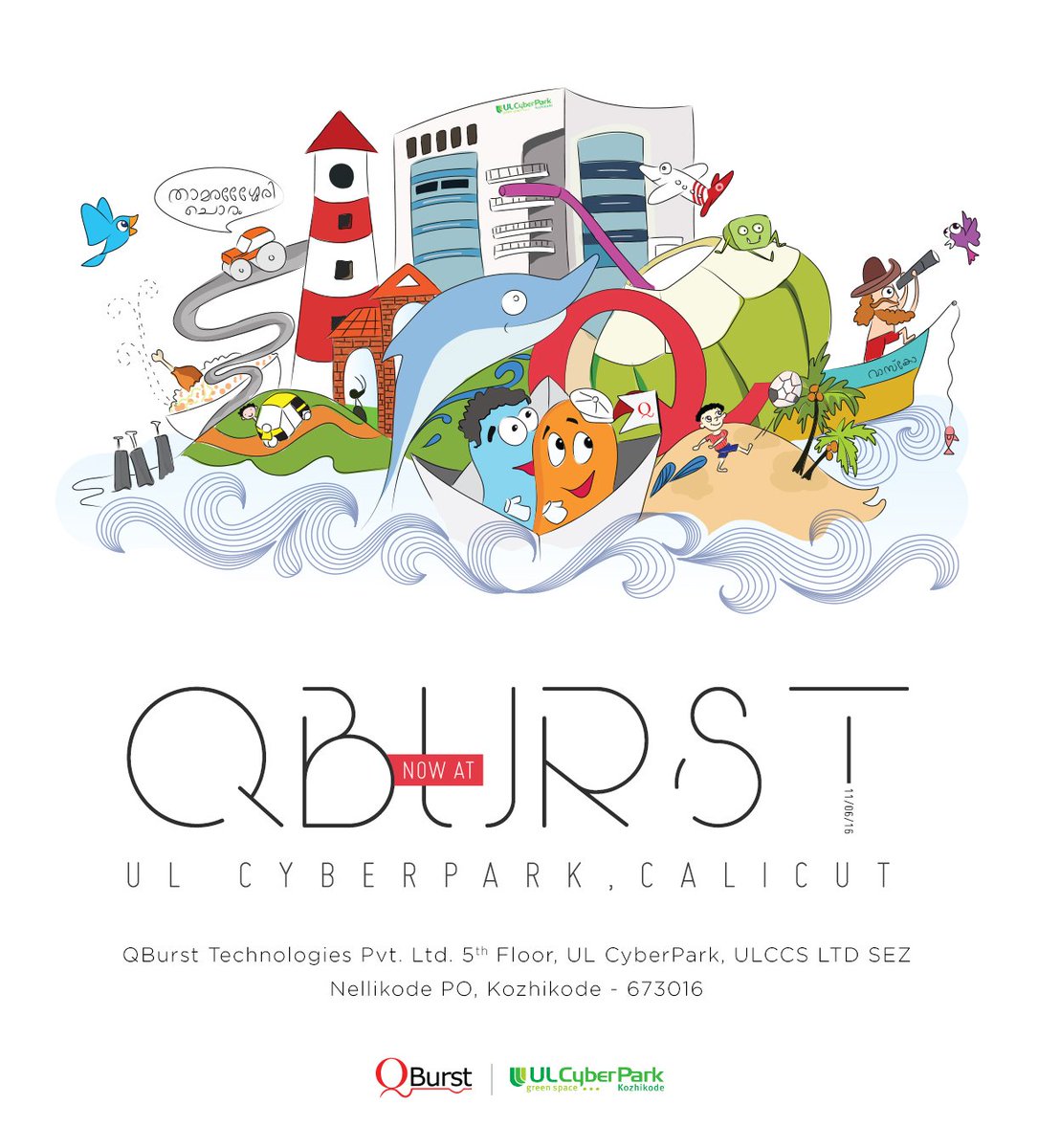 QBurst's tweet photo. Another footprint of QBurst. We open our new development center at UL Cyberpark, Calicut.
#appdev #CloudComputing https://t.co/Spt1XhDOIH