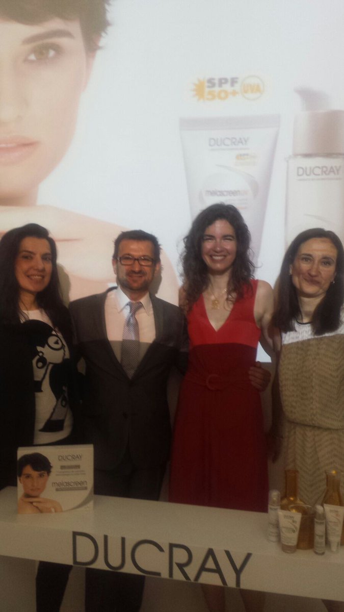 copechic's tweet photo. "La exposición al sol acelera el envejecimiento cutáneo". Presentación #melascreen #ducray @ManuelDirCom @CasBilbao https://t.co/42faelhb6f