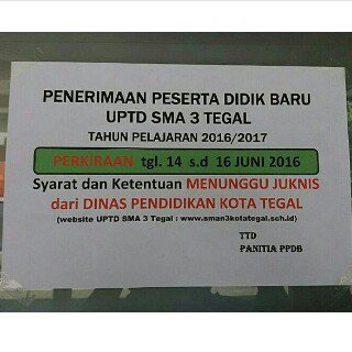 Info ppdb sementara ya 😁