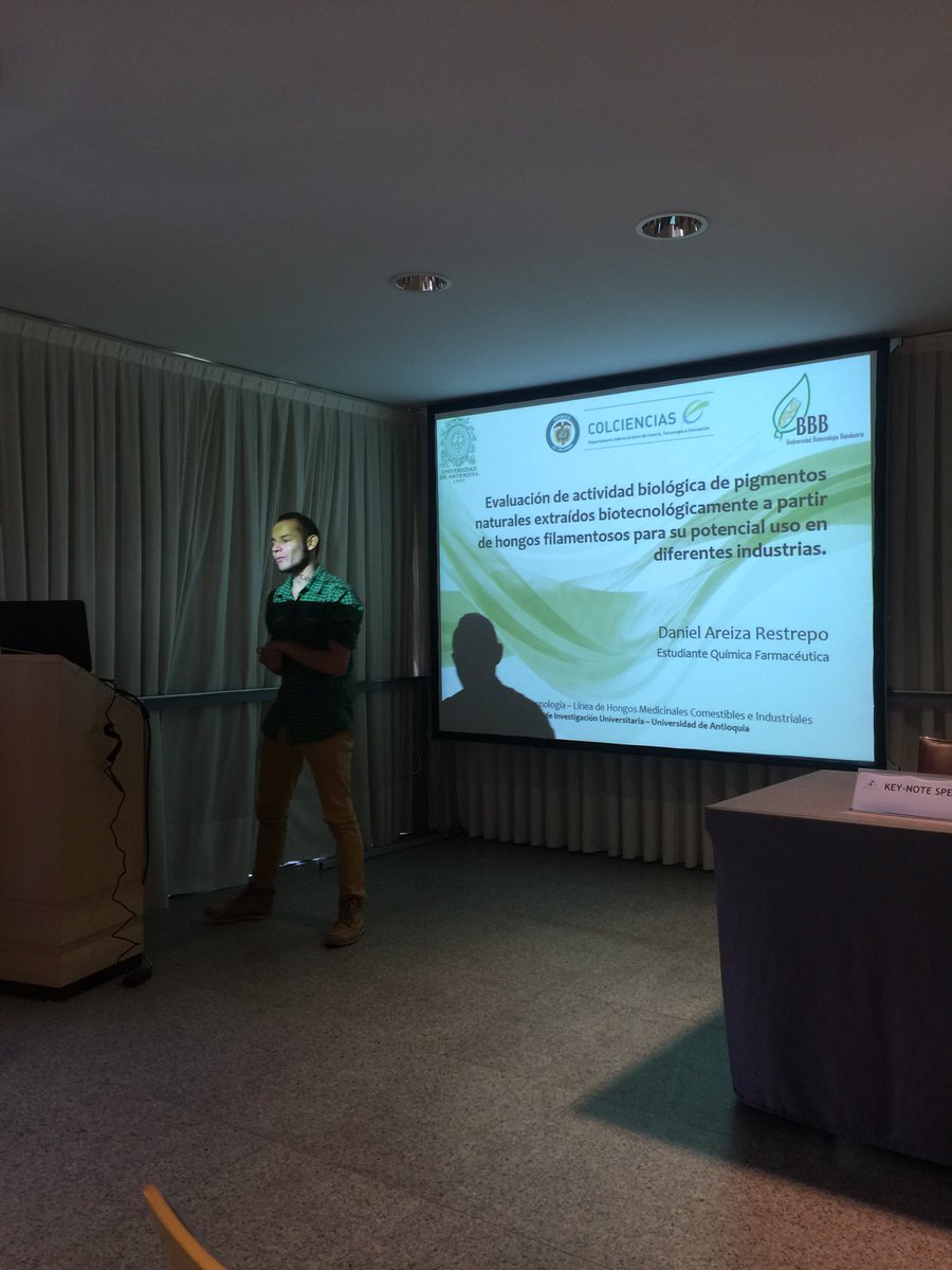 <a href="/danemilio/">Daniel Areiza ⚠️</a> en <a href="/bioIberoA2016/">BIO.Iberoamérica2016</a> #BIOIberoamerica #udea <a href="/Colciencias/">Tobillo Gomez</a>