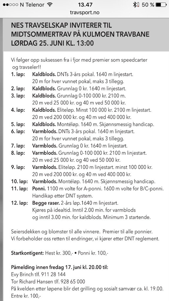 brinch_evy's tweet image. Bare å melde👍