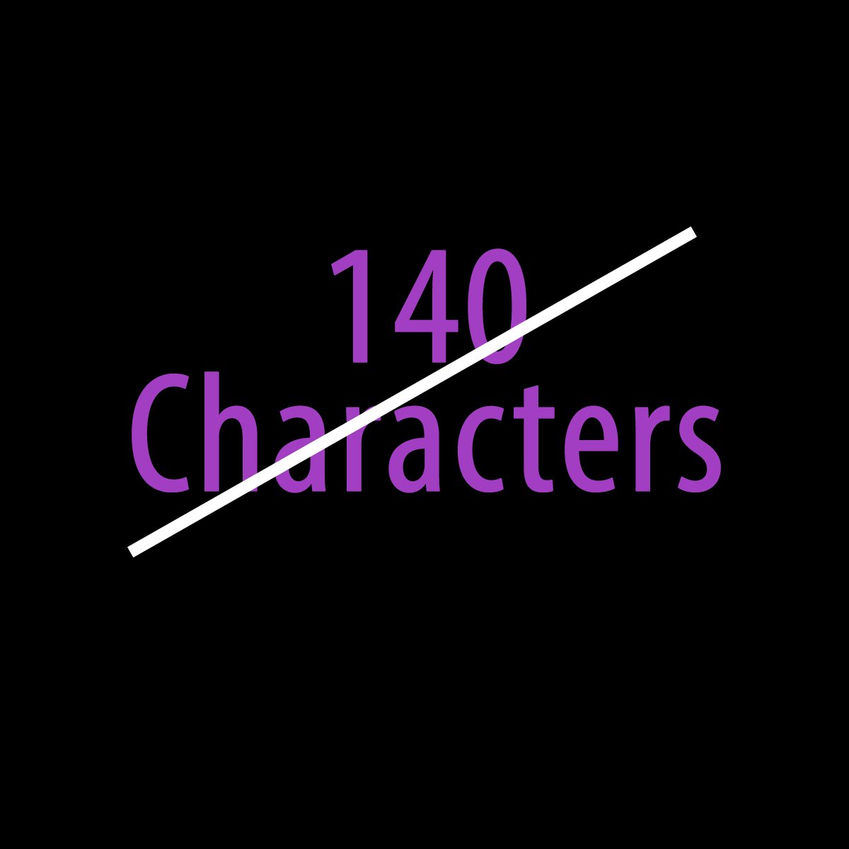 MissMediosa's tweet image. Photos and usernames will no longer count towards the 140 character limit! #TwitterChanges Woohoo!