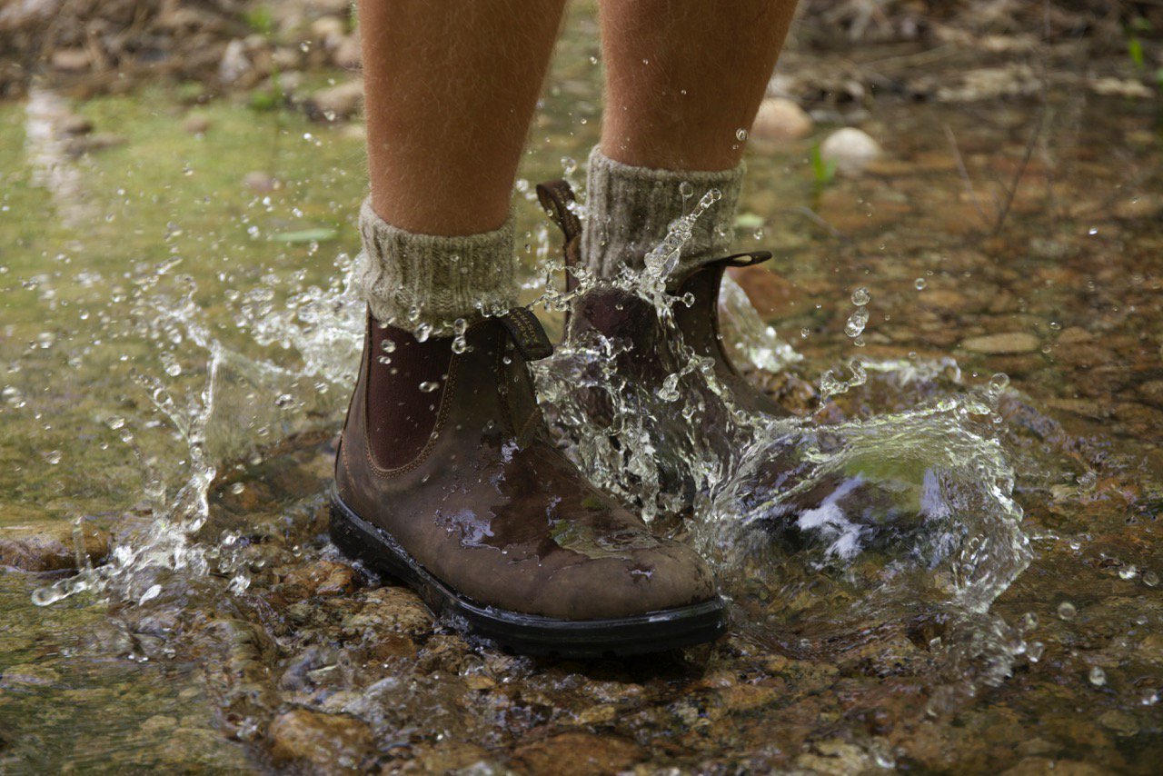 blundstone oily and waxy