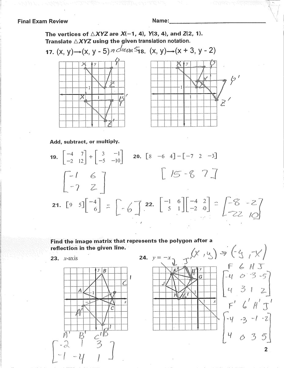 EVHSmath's tweet photo. Here is the key to tour first Review Packet. https://t.co/hqDTwpOr6W